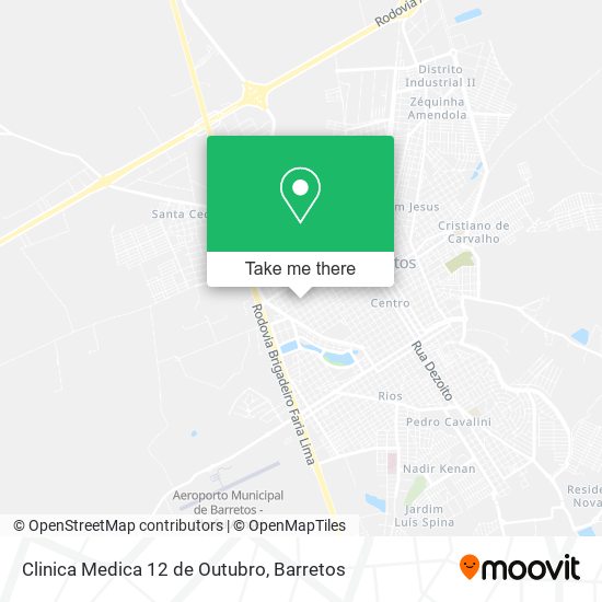 Clinica Medica 12 de Outubro map