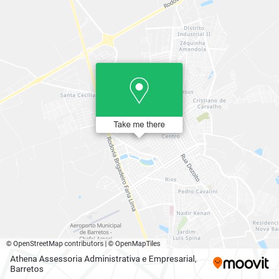 Athena Assessoria Administrativa e Empresarial map