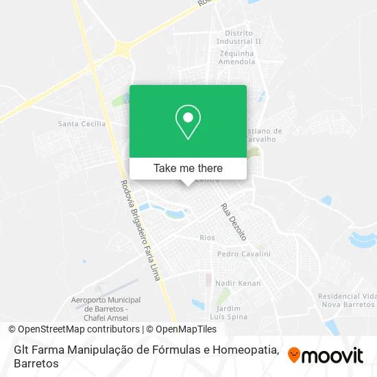 Glt Farma Manipulação de Fórmulas e Homeopatia map