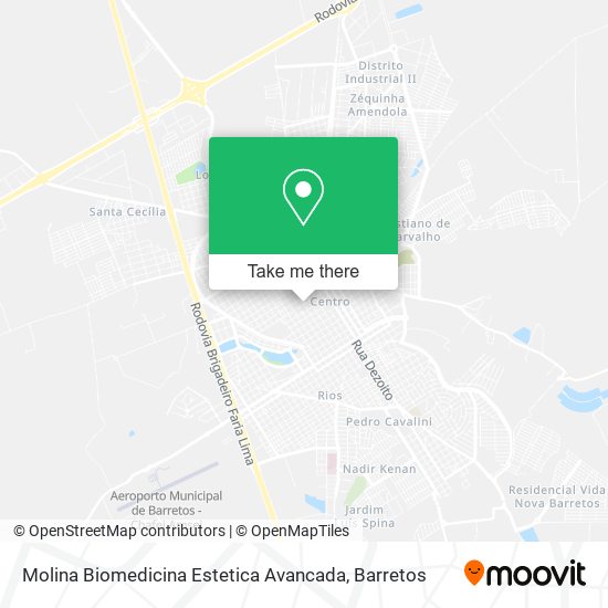 Molina Biomedicina Estetica Avancada map