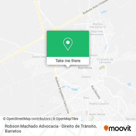 Robson Machado Advocacia - Direito de Trânsito map