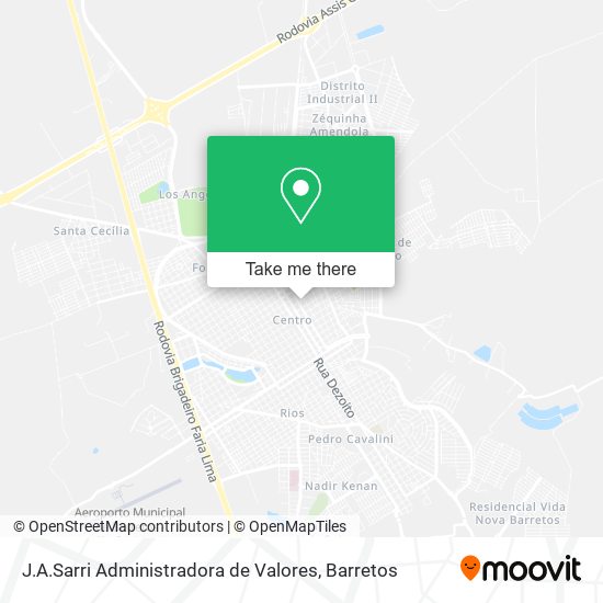 J.A.Sarri Administradora de Valores map