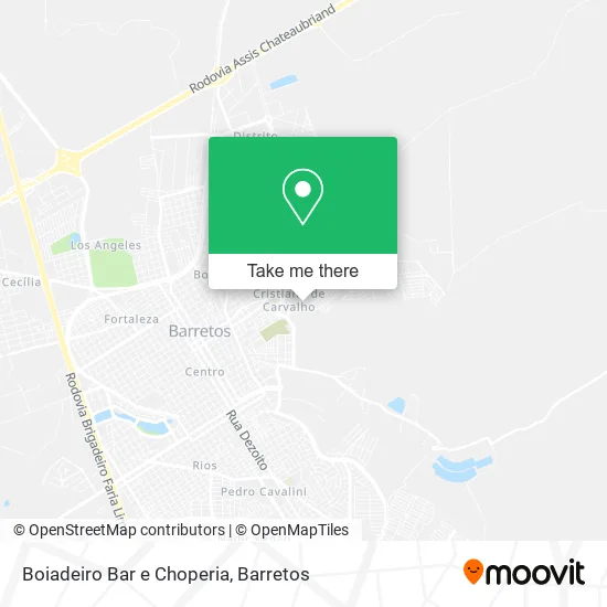 Boiadeiro Bar e Choperia map