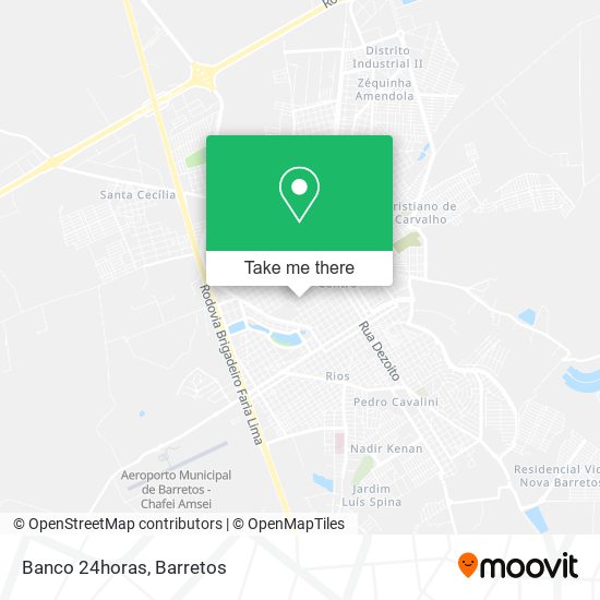 Banco 24horas map