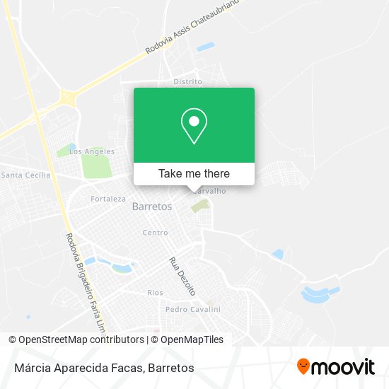Márcia Aparecida Facas map