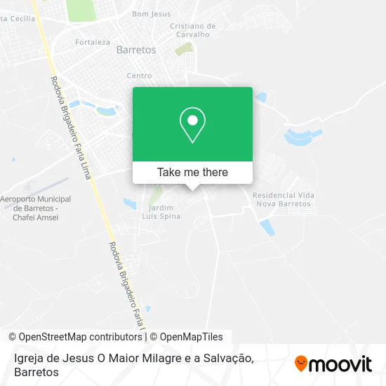 Igreja de Jesus O Maior Milagre e a Salvação map
