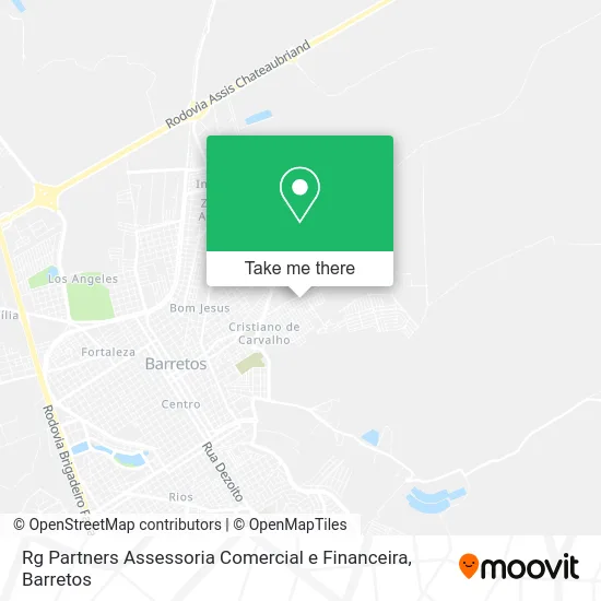 Rg Partners Assessoria Comercial e Financeira map