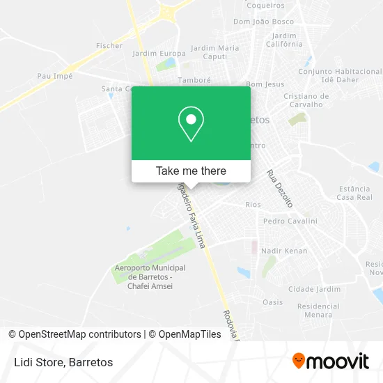 Lidi Store map