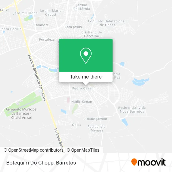 Botequim Do Chopp map