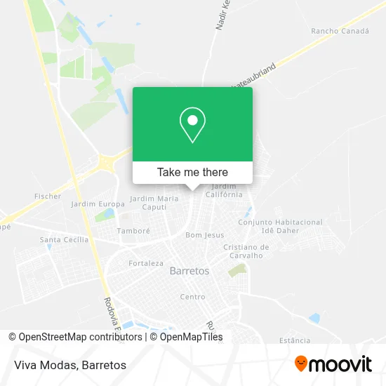 Viva Modas map