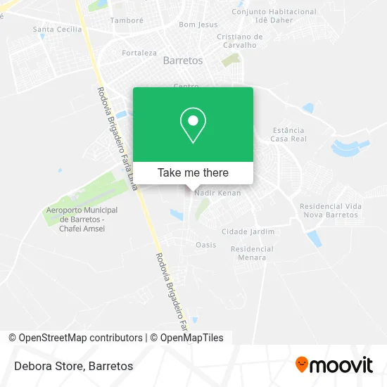 Debora Store map