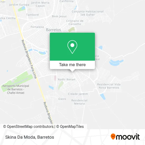 Skina Da Moda map