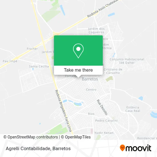 Agrelli Contabilidade map