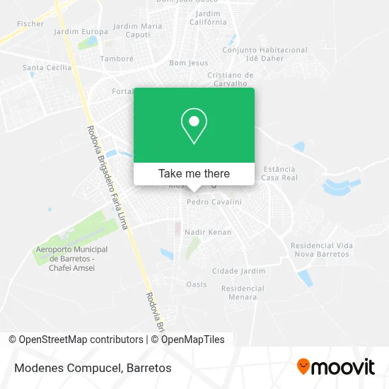 Modenes Compucel map