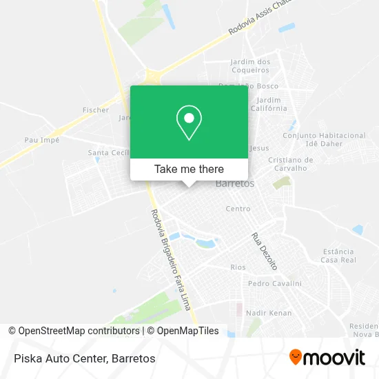 Piska Auto Center map