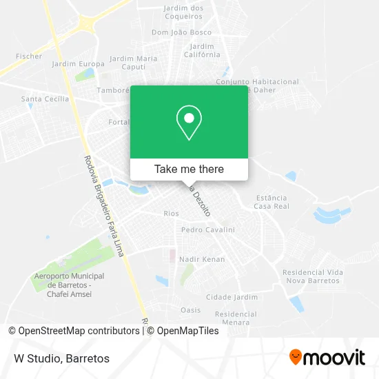 W Studio map
