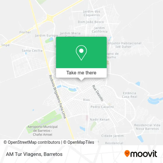 AM Tur Viagens map