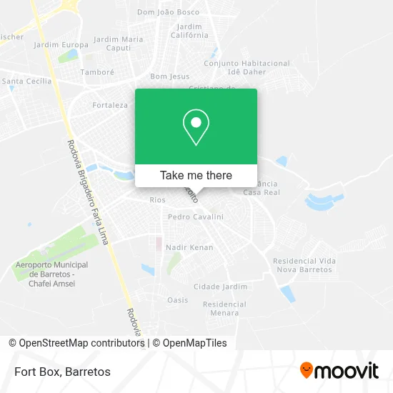 Fort Box map