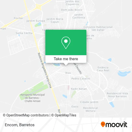 Encom map