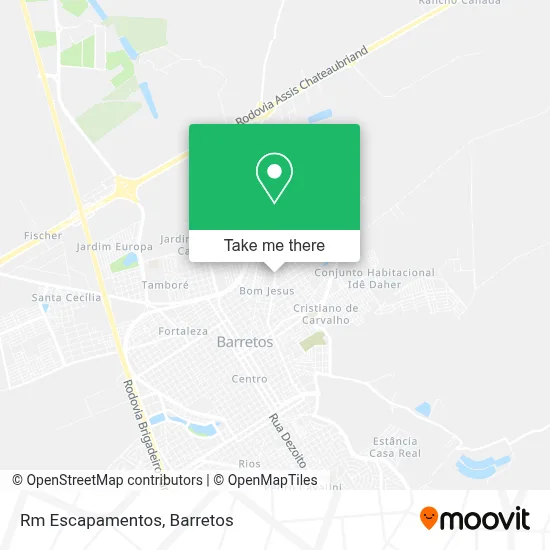 Rm Escapamentos map
