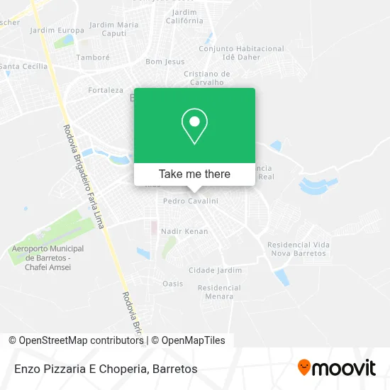 Enzo Pizzaria E Choperia map