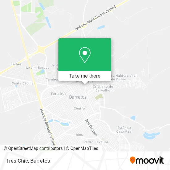 Très Chic map