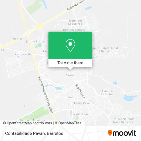 Contabilidade Pavan map