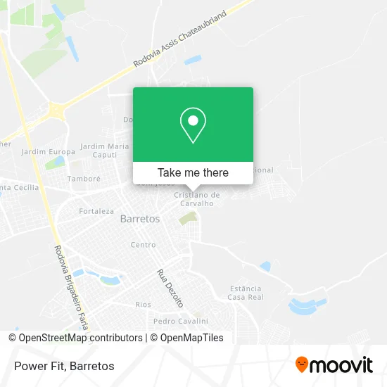 Power Fit map
