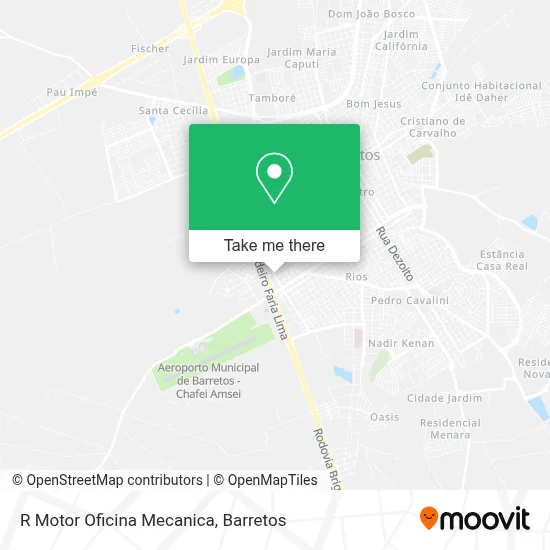 R Motor Oficina Mecanica map