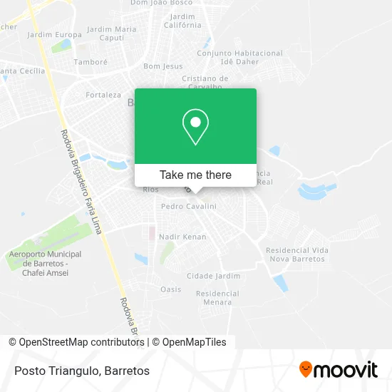 Posto Triangulo map