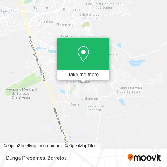 Dunga Presentes map