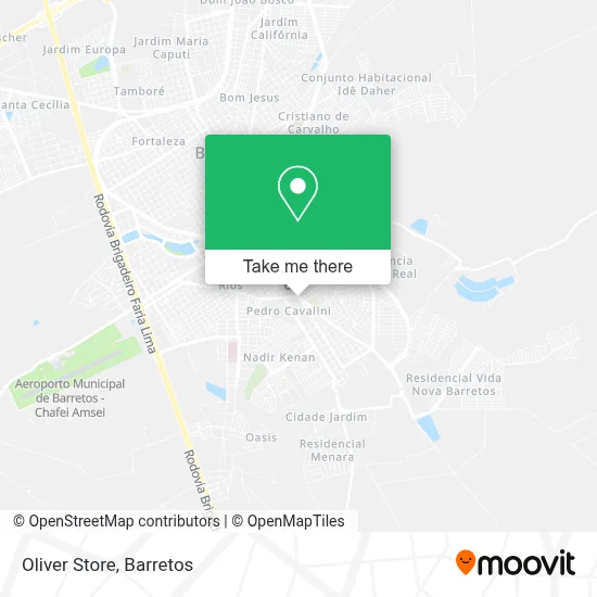 Oliver Store map