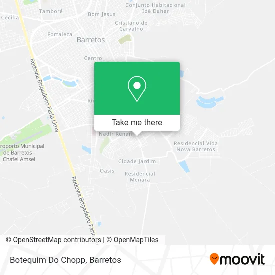 Botequim Do Chopp map