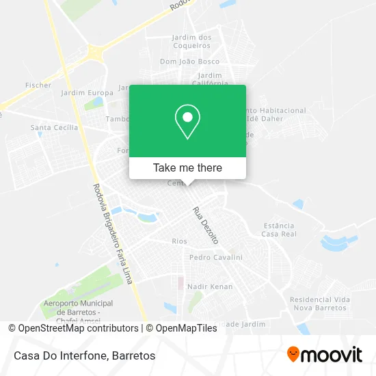 Casa Do Interfone map