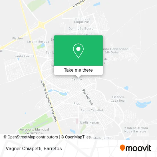 Vagner Chiapetti map
