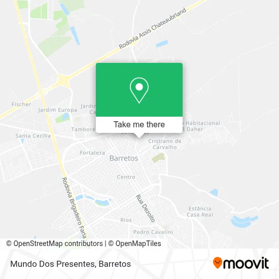 Mundo Dos Presentes map