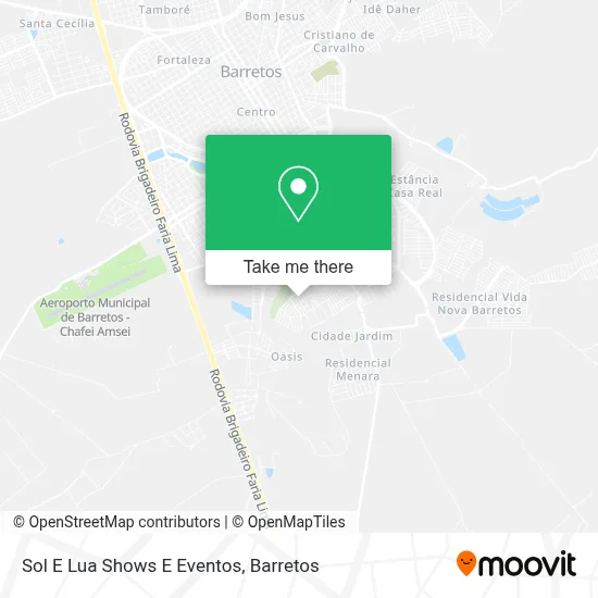 Sol E Lua Shows E Eventos map