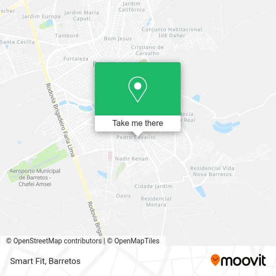 Smart Fit map