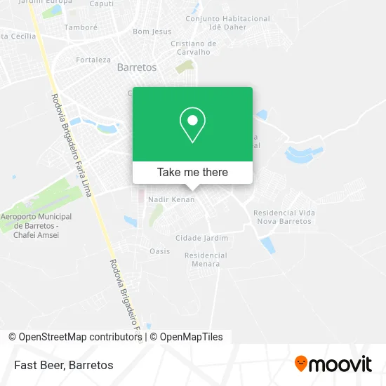 Fast Beer map