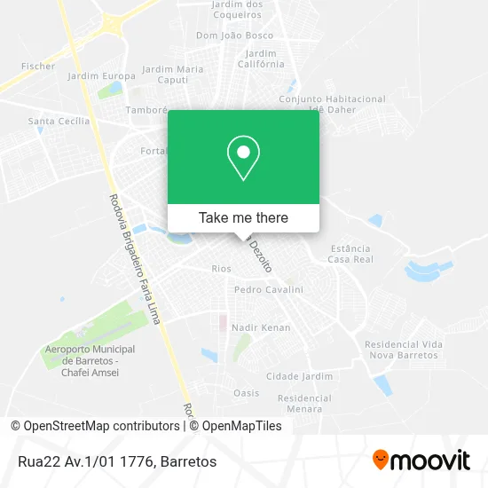 Rua22 Av.1/01 1776 map