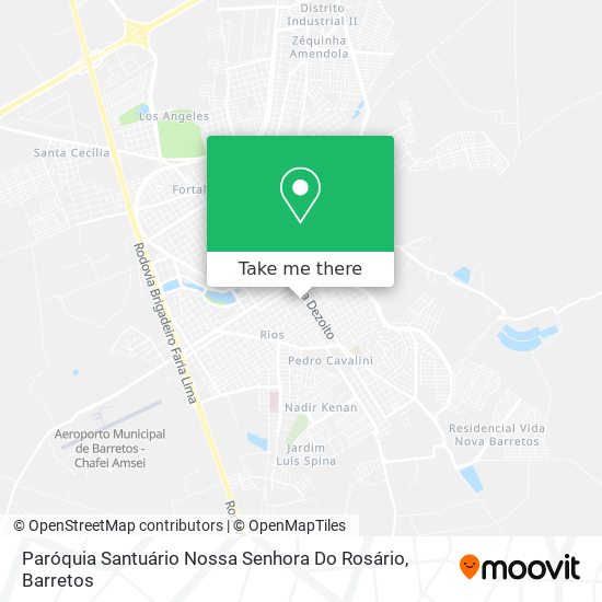 Paróquia Santuário Nossa Senhora Do Rosário map
