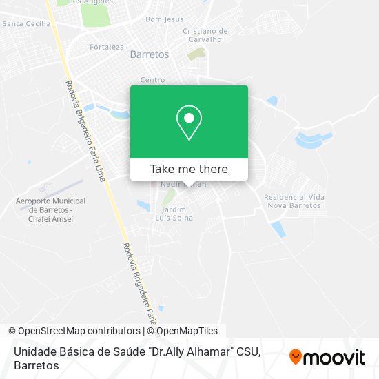 Unidade Básica de Saúde "Dr.Ally Alhamar" CSU map
