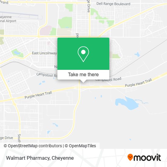 Mapa de Walmart Pharmacy