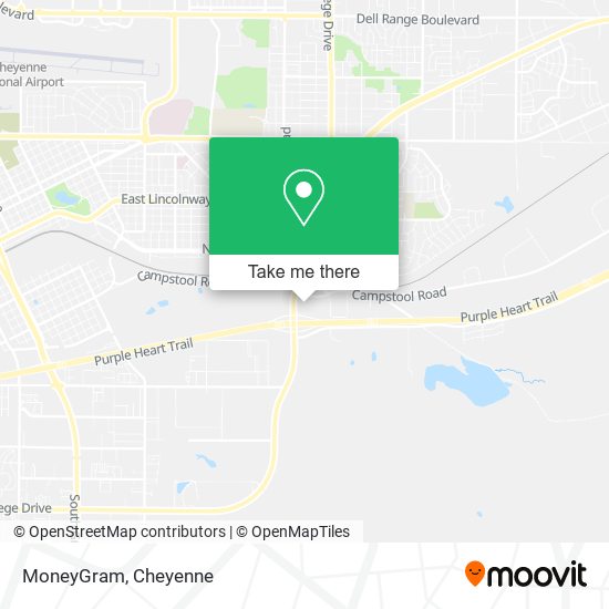 MoneyGram map