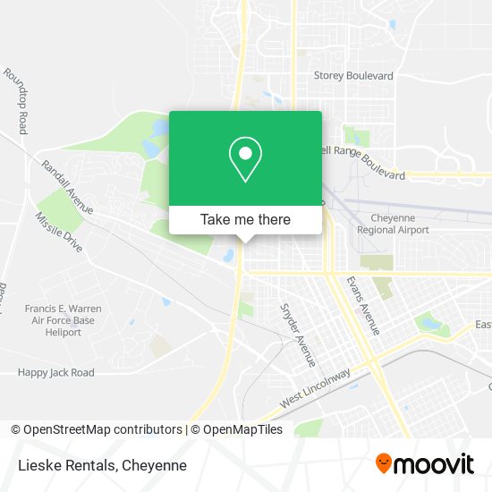 Lieske Rentals map