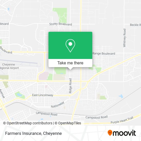 Farmers Insurance map