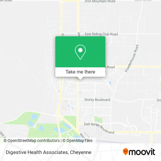 Digestive Health Associates map