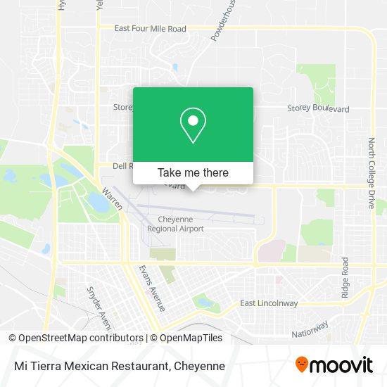 Mapa de Mi Tierra Mexican Restaurant