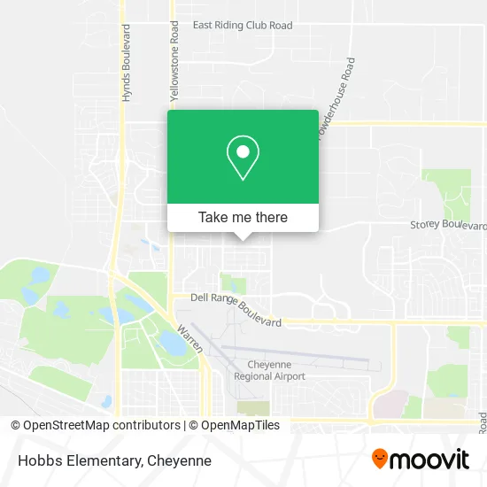 Hobbs Elementary map