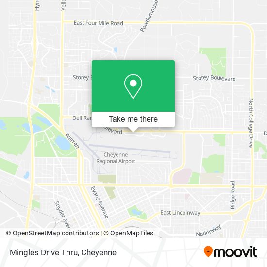 Mapa de Mingles Drive Thru